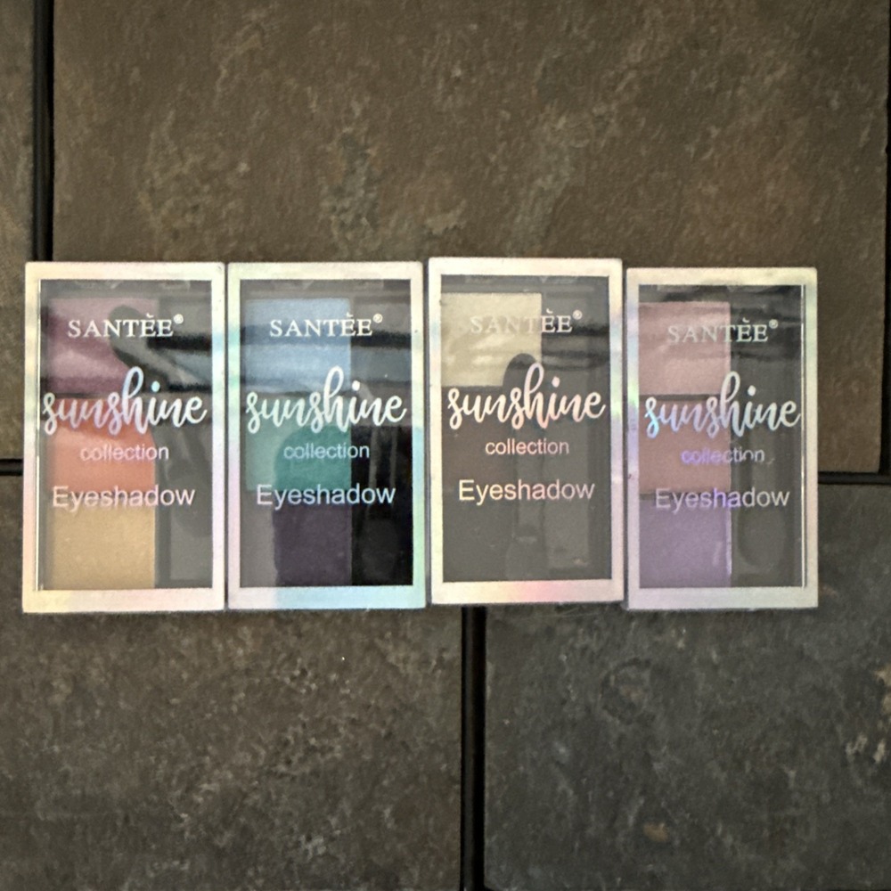 SANTĚE® Sunshine Collection‎ Eyeshadow Set Of 4 Palettes NEW